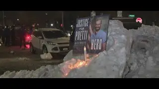 Vigil held for Alex Pretti in New York City