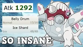 BELLY DRUM CETITAN IS AN ABSOLUTE BEAST ON POKEMON SHOWDOWN TRADEMARKED!