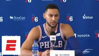 Ben Simmons confident in Philadelphia 76ers' roster for 2018 NBA season | NBA Media Day | ESPN
