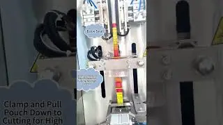 The Sachet Powder Multifunctional Packaging Machine With Clamp And Pull Device For High Speed