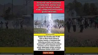 ICE Raid at California Cannabis Farm Turns Deadly | Worker Dies, Minors Rescued