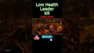 Low Health Leader Defeats Tsushima Ghost! #ghostoftsushima #gaming #vidiq #ytshorts #shortvideo