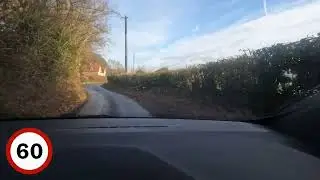 My First CAR CRASH (On Country Roads, In England)