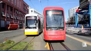 Mainz: Defekte Stra&szlig;enbahn legt den Schienenverkehr lahm