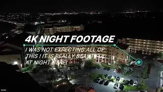 4k Night Footage of 