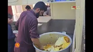 SPEEDY GUY SERVING FOOD! SUPER FAST WORKER | STREET CHICKEN BIRYANI! FAMOUS AL REHMAN BIRYANI