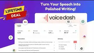 VoiceDash Lifetime Deal - Instantly Turn Your Voice into Polished, Ready-to-Send Text