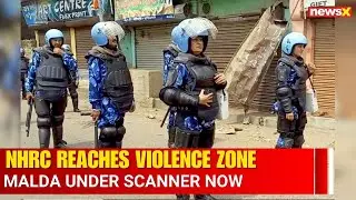 Murshidabad Violence: NHRC Team Visits Riot-Hit Areas of Malda for Ground Assessment