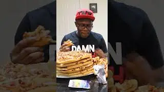 Eating 120 slices of pizza *don't try this*