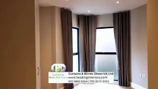 Wave header Blackout Flame Retardant Curtains & Voile Wave header Curtains N Blinds  Direct UKLtd