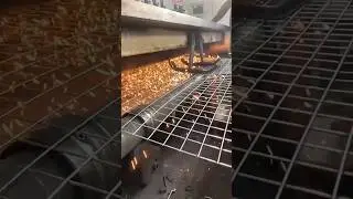 From steel wires to strong mesh sheets! #Engineering #Construction #Shorts