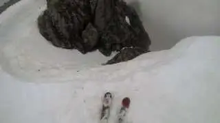 Mid June Skiing on Tower Gully!