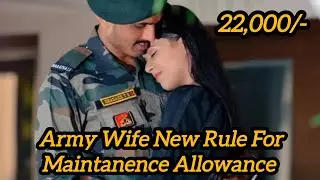Good News Army Wives New Maintenance Allowance Update 🥰 