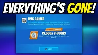 Fortnite is REMOVING Cosmetics & V-Bucks From Players?!