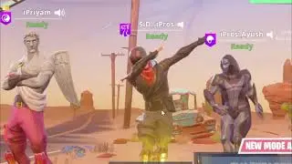 Most Dangerous Fortnite Squad in 2018  -  (Priyam, SiD, Ayush & Deslin)