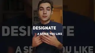 Pro tip: Designate your sacred study space! #studyhacks #studymotivation #studytok #studytips
