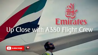 Emirates A380 | Up Close with Flight Crew | Zurich Airport
