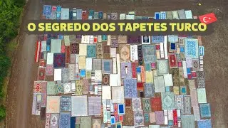 TURQUIA: TAPETES TURCO E A TÉCNICA DE ENVELHECER