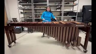 Over Hill and Dale by Robert Volkmann | marimba cover, take 2