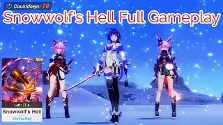 Honkai Impact 3 Snowwolf's Hell (Co-Op Raid) Full Gameplay (Supreme Difficulty)