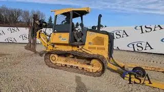 5143 - Deere 450J Dozer W/ Cable Plow will be sold at auction!