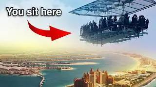 Dinner in the Sky Dubai 🇦🇪 The Ultimate Dining Adventure [4K]