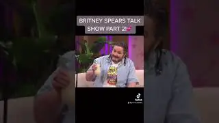 BRITNEY SPEARS TALK SHOW PART 2!💕#britneyspears#freebritney#britneyarmy#snl#funnyvideo#tiktok