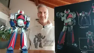 Danguard Ace King Arts DFS077: Come trasformarlo da Robot a Satereiser e  viceversa