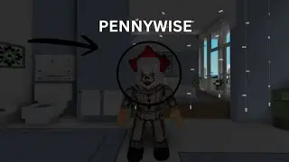 PENNYWISE PRANK 😱😈 #roblox #brookhaven #pennywise 