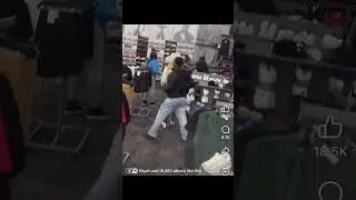 Fighting over shoes is crazy work 😭