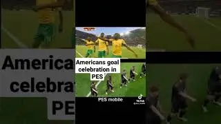 Africans goal celebration in PES 😱💥##subscribe #shorts #roadto50subscribers🙏🙏 #pesmobile#efootball