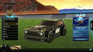 Rocket league with my brother