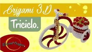 Origami 3D- Triciclo