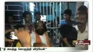 All India Forward Bloc leader arrested for threatening to burn Usulampatti police station