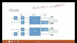 Алгоритм L18A Deutsch на IBM Q