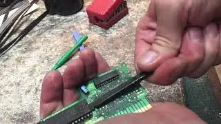 S.C.A.T. repair on Mask Rom, CIC chip and mmc1B2 board. 1Up Retro Repairs video games too!