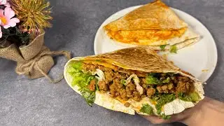 🥙 Nachosy w tortilli z mięsem &ndash; szybko, soczyście i chrupiąco!
