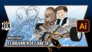 Illustrator Ferramenta Caneta