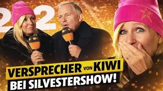 Andrea Kiewel blamiert sich live bei ZDF-Silvesterparty und sorgt f&uuml;r Spott und Lacher