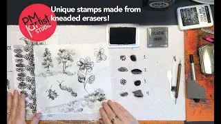 UNIQUE STAMP MAKING & Application | DIY Easy Eraser Stamps