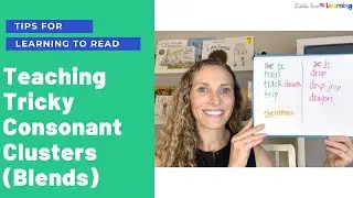 Teach Consonant Clusters (Blends) | TR (never CHR), DR (never JR) | Science of Reading | Phonics Tip