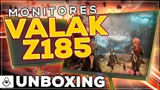 Unboxing Monitor Gamer Mancer Valak Z185, 23.8 Pol. VA, Curvo, FHD, 1ms, 180Hz