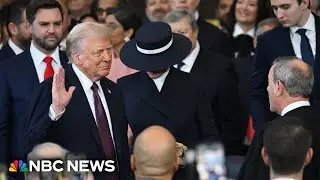 Trump takes presidential oath of office