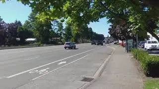 Friday afternoon Run Portland & Western 2316 crossing SE Minter Bridge Road leaving Hillsboro