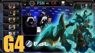 Curse Academy vs Team Fusion | Game 4 Round 2 NA LCS Expansion Tournament | CA vs FSN G4 60FPS
