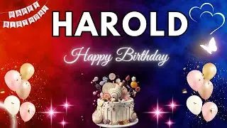 HAROLD Happy Birthday Song | Birthday Song HAROLD🎂#birthday #harold