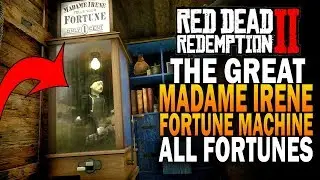 The Great Madame Irene Fortune Machine! All Fortunes! Red Dead Redemption 2 Secrets [RDR2]