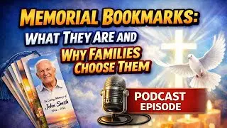 Memorial Bookmarks What They Are and Why Families Choose Them - Podcast Episode 14