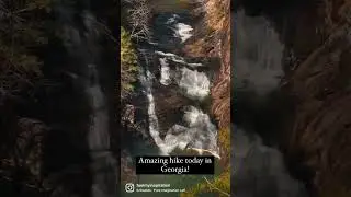 Great hike today in Georgia! #hiking #youtubecontent #outdoors #shortsvideo #travel