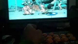 Unboxing et test Pro Fighting Stick RYC-FB Arcade Joystick 8 buttons for PC PS2 Part 2